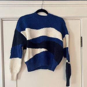 Madewell Intarsia Crewneck Sweater NWT